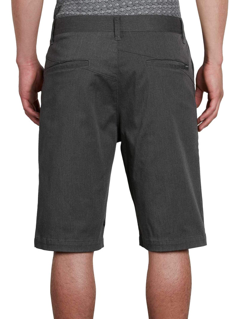 Volcom mens Vmonty Stretch Chino Shorts, Charcoal Heather, 30 US - Image 2